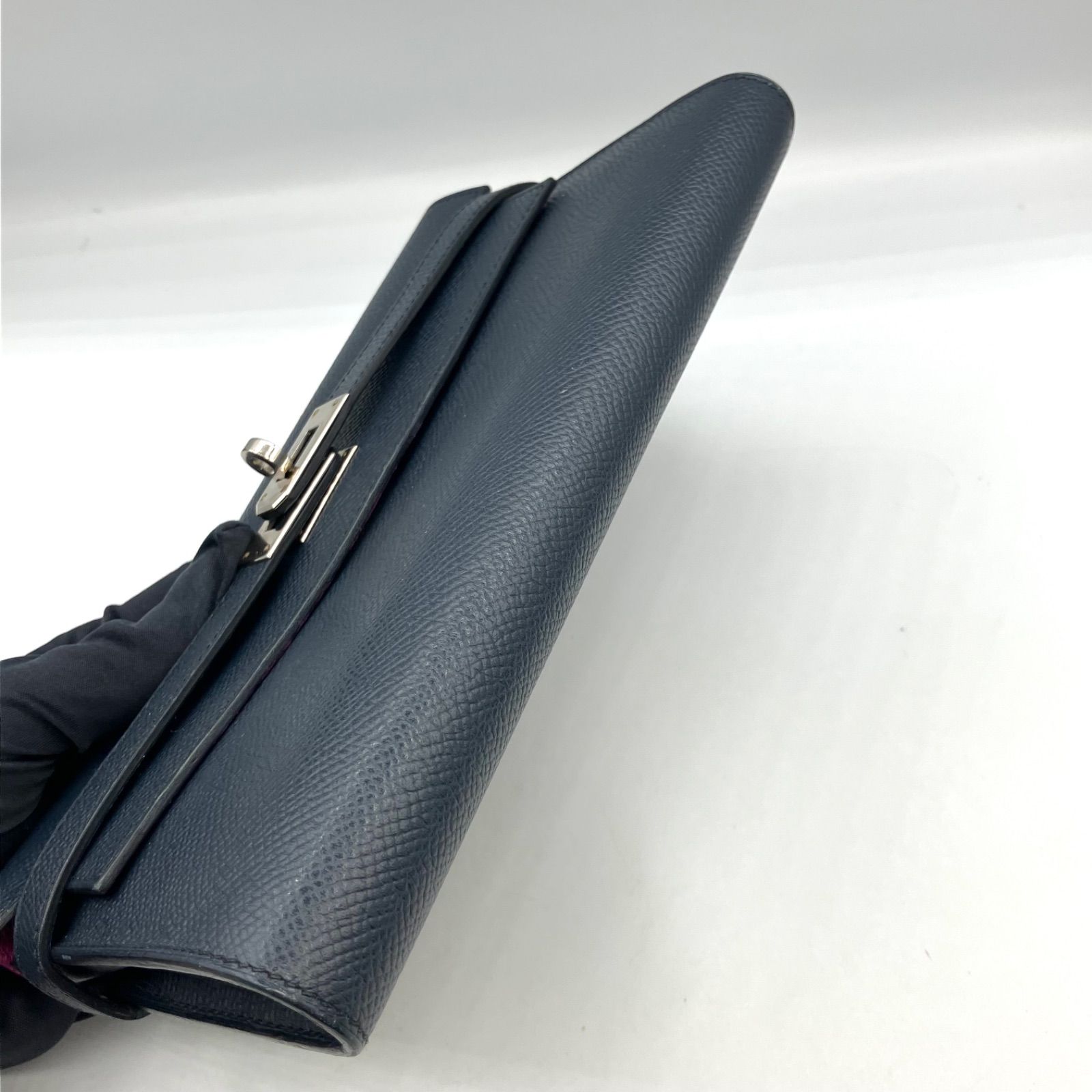 鑑定済み】正規品 エルメス HERMES ケリーウォレット ロング