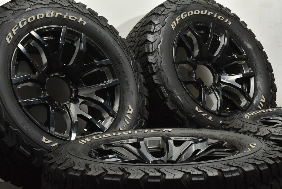 良好品 RAYS デイトナ FDX F6 17in 8J 20 PCD139.7 BFグッドリッチ オールテレーンT A KO2 LT265 65R17 プラド ハイラックス サーフ