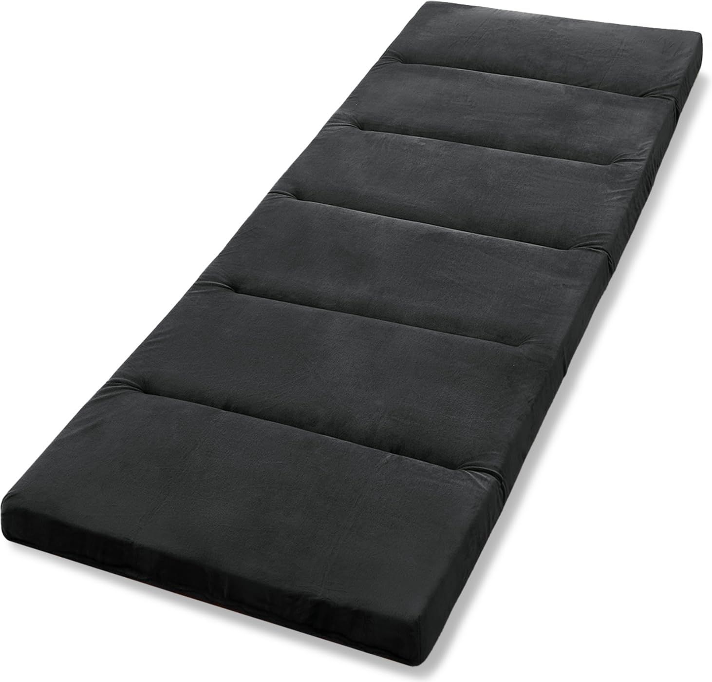 Housecover 長座布団 ごろ寝マット 大人 お昼寝マット お昼寝布団 180cm 高反発ウレタン190N 厚さ5cm 硬め 折りたたみ 車中泊マットごろ寝布団 昼寝用マット 畳める 体圧分散 底付き感無し 高耐久 
