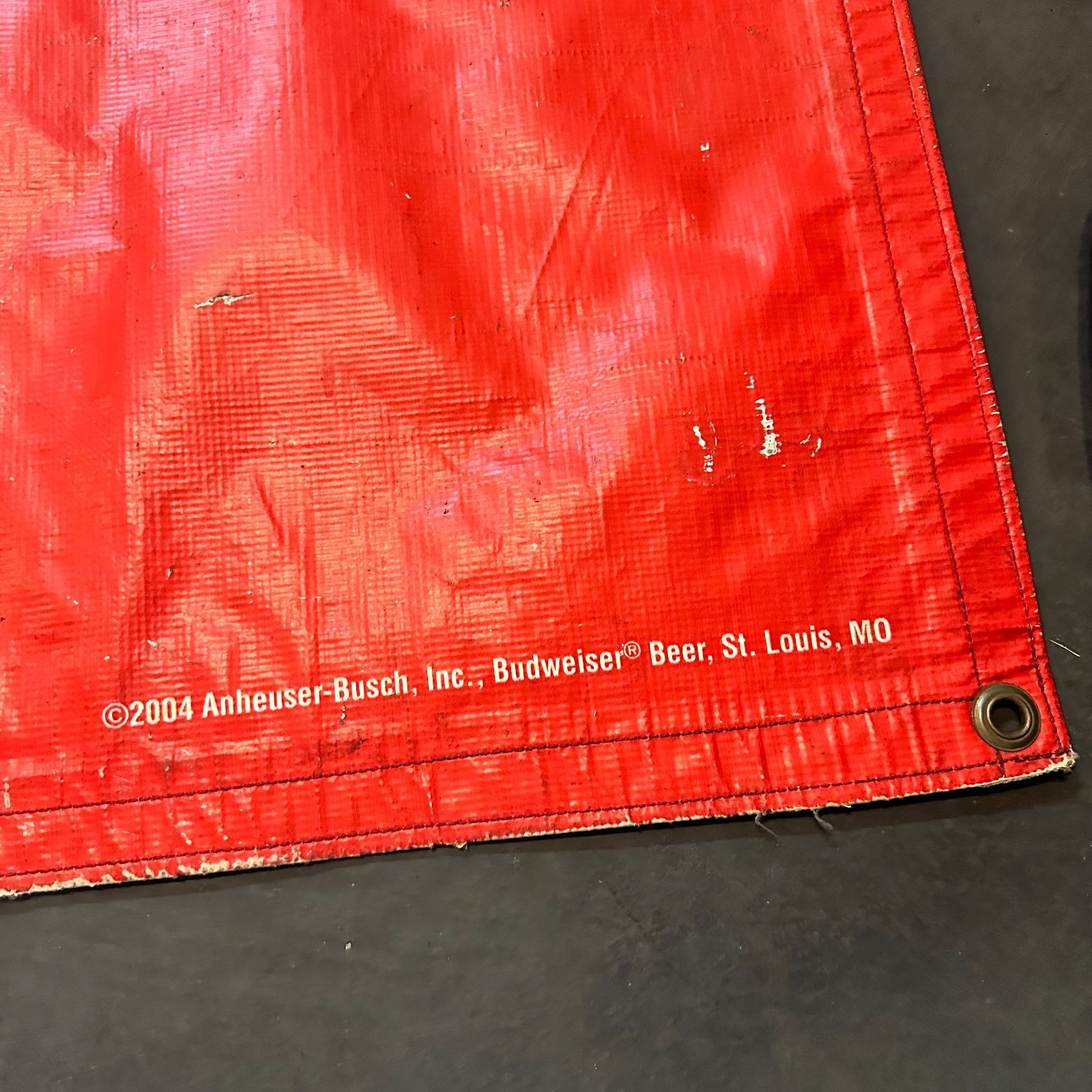 超巨大・激レア】Budweiser (バドワイザー) 大型バナー 約9.7m 2004年