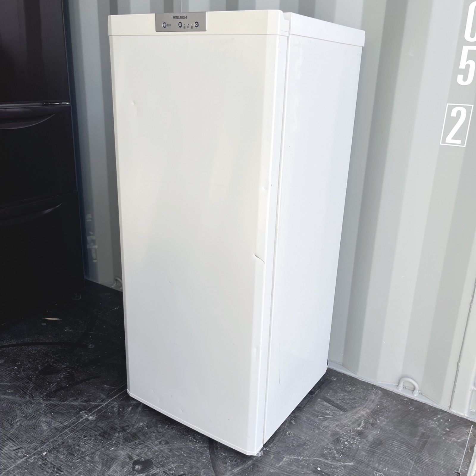 75取付無料 三菱急速冷凍 4段ケース121L冷凍庫ホームフリーザー