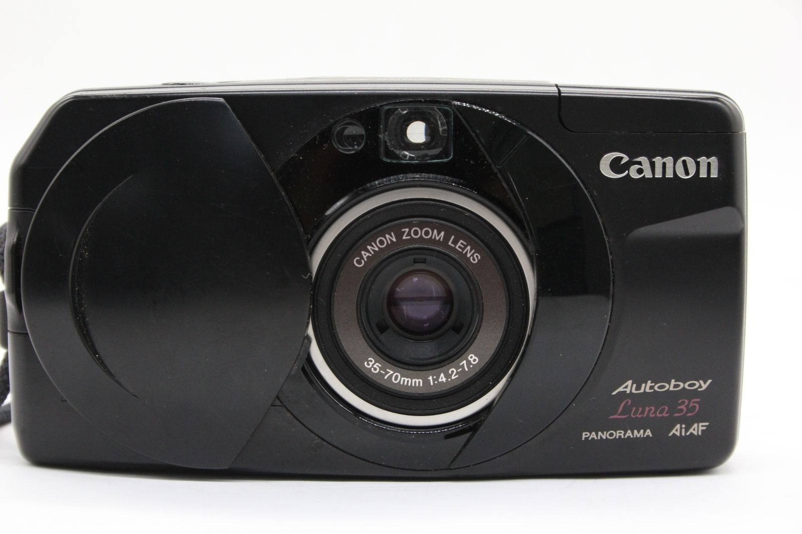 【光学美品】 キャノン Canon Autoboy Luna 35 PANORAMA Ai AF ブラック 35-70mm F4.2-7.8  コンパクトカメラ v2220