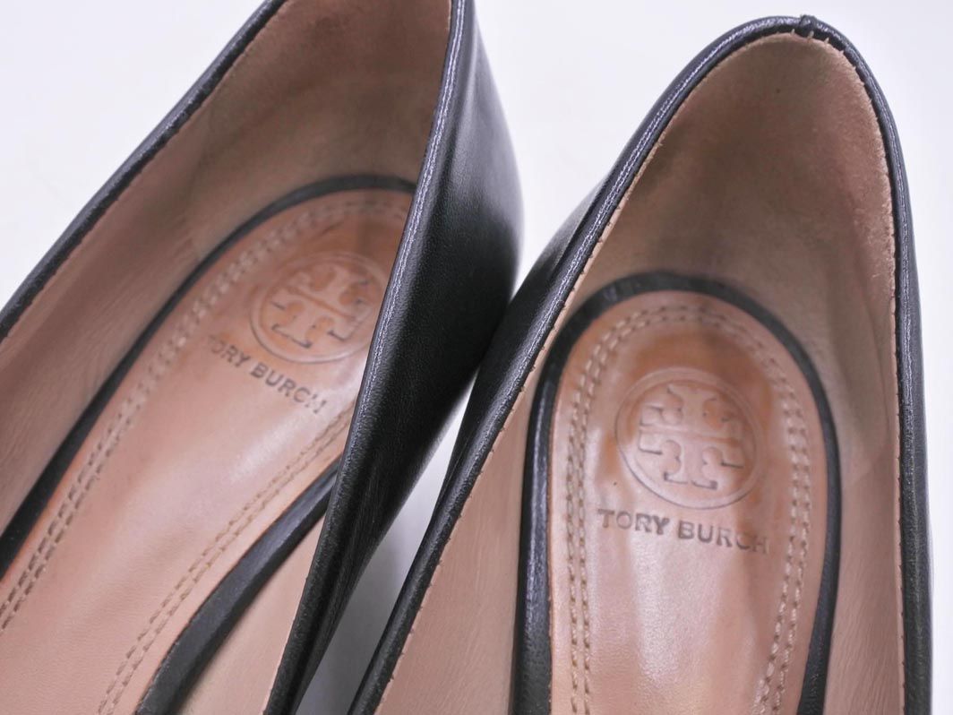 Tory Burch トリーバーチ 本革 レザー ロゴ ウェッジソール