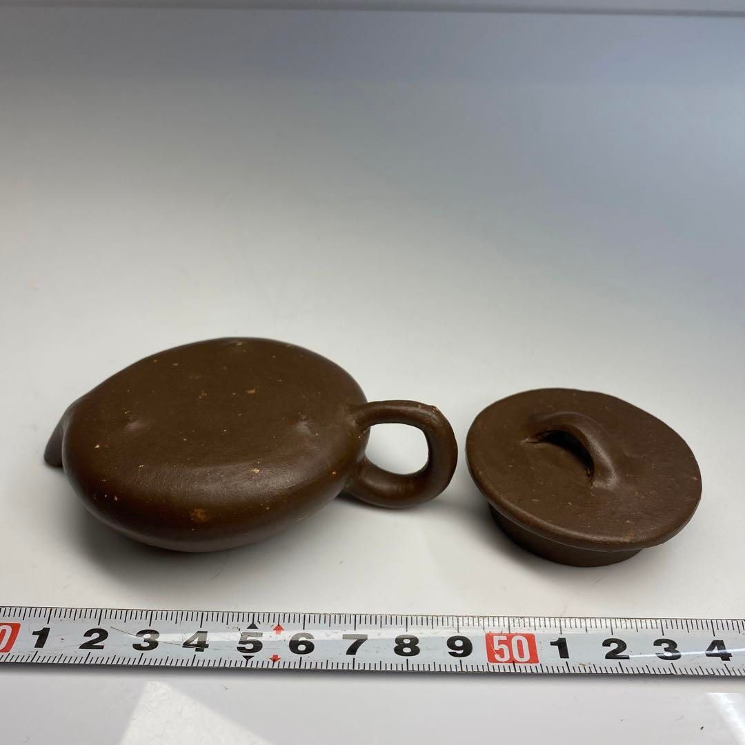 梨皮手 朱泥急須