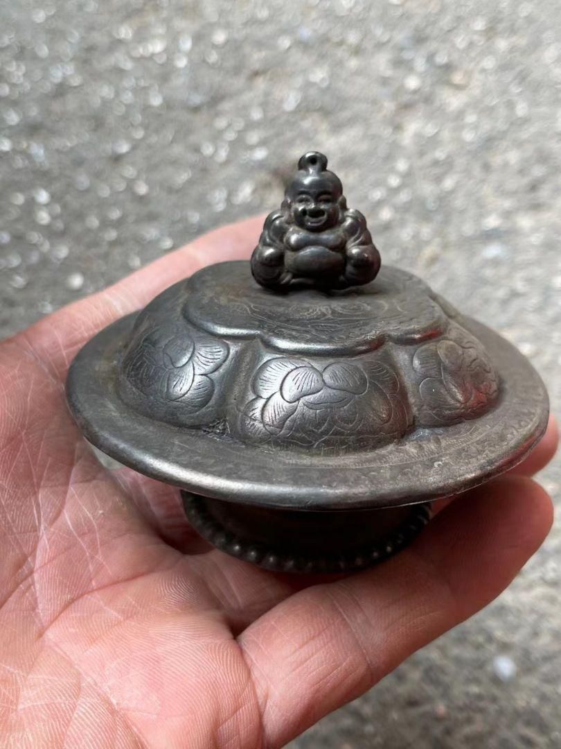 銅器 富貴開花仏像碗 装飾品 工芸品美術品 置物 - メルカリ