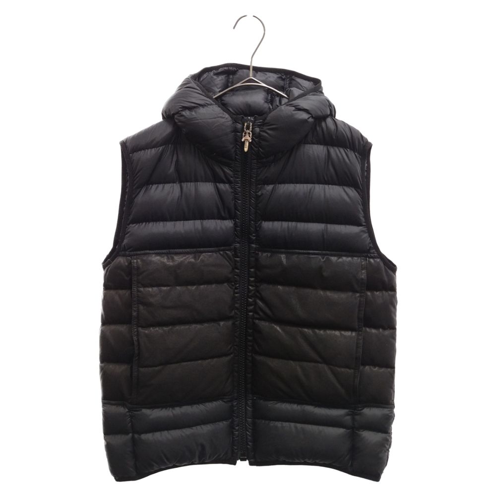 CHROME HEARTS (クロムハーツ) レザー切替 ダブルジップ リバーシブル