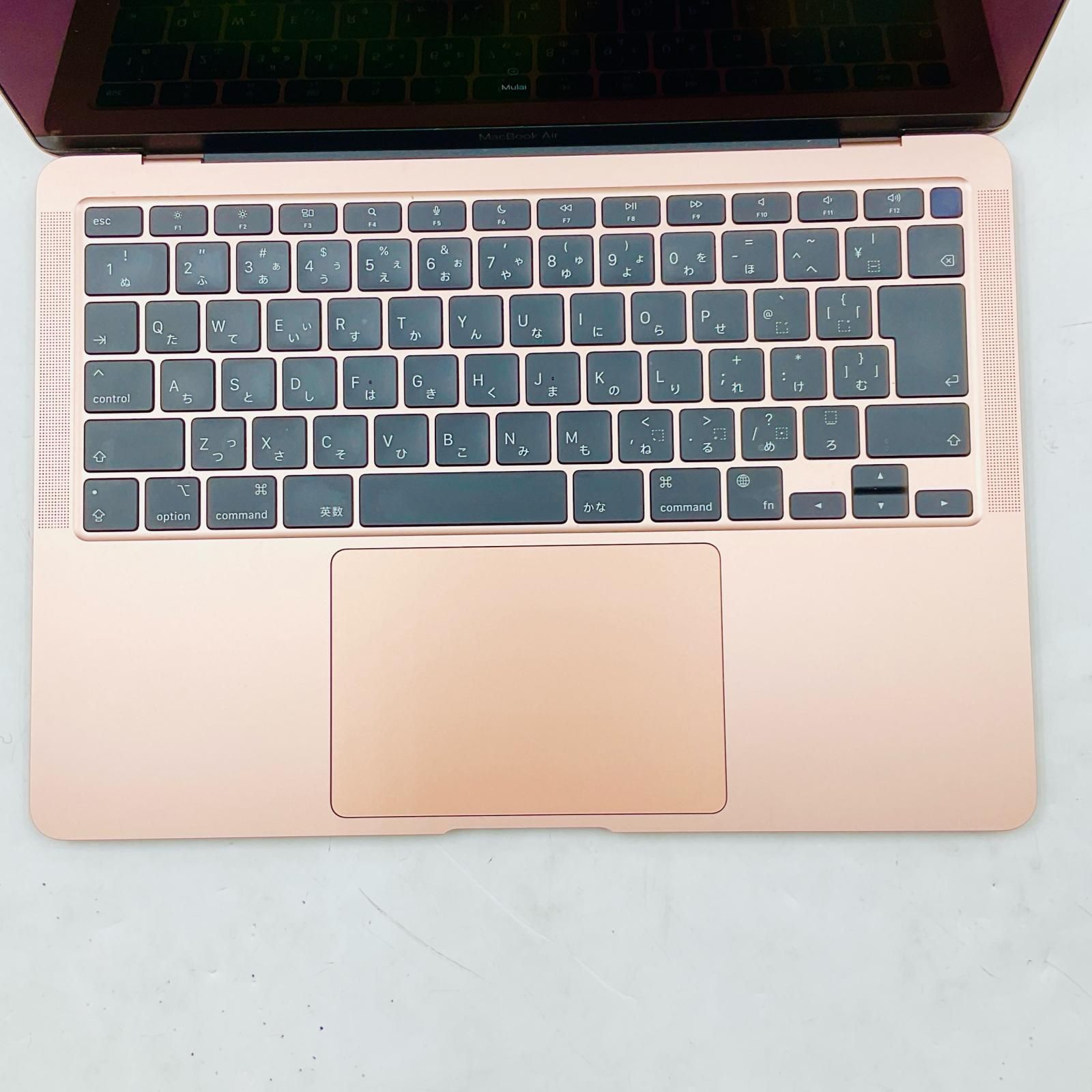 Apple MacBook Air 13インチ 2020 M1 8GB 512GB ゴールド 100