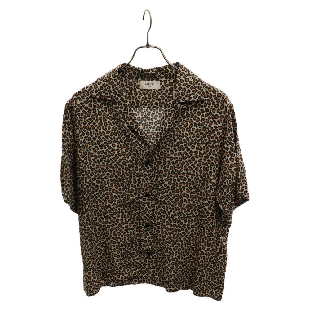 CELINE (セリーヌ) 20AW by Hedi Slimane レオパード レーヨン CELINE (セリーヌ) 20AW by Hedi Slimane レオパード レーヨン