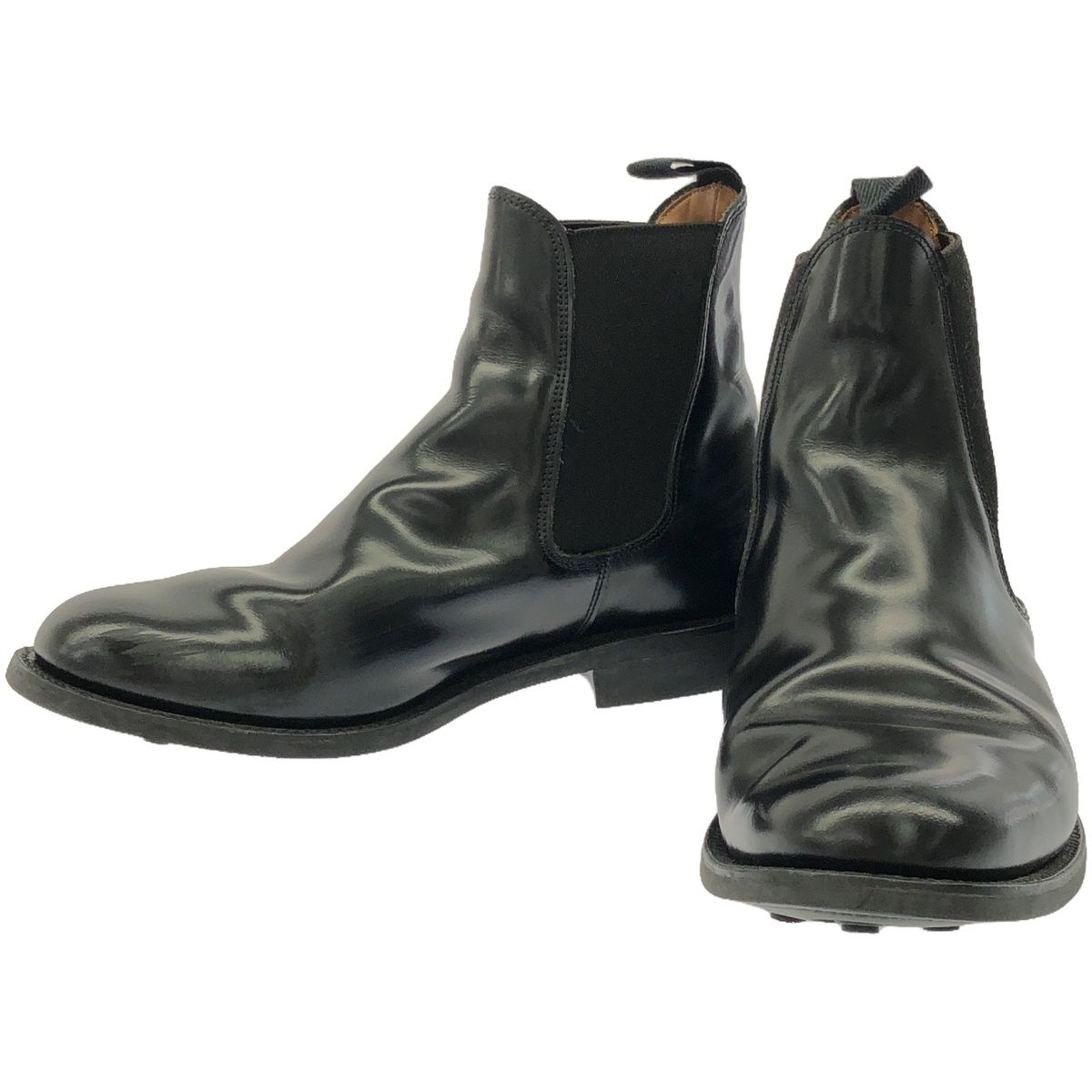 サンダース Sanders （4） レザーサイドゴアブーツ チェルシーブーツ