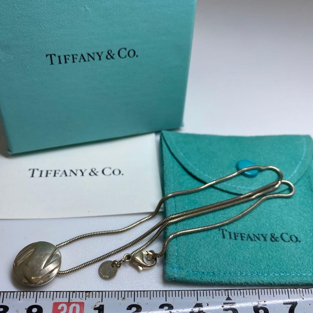 ティファニー 925刻印 銀製 ネックレス 共箱 12g 東な6-0918 2F