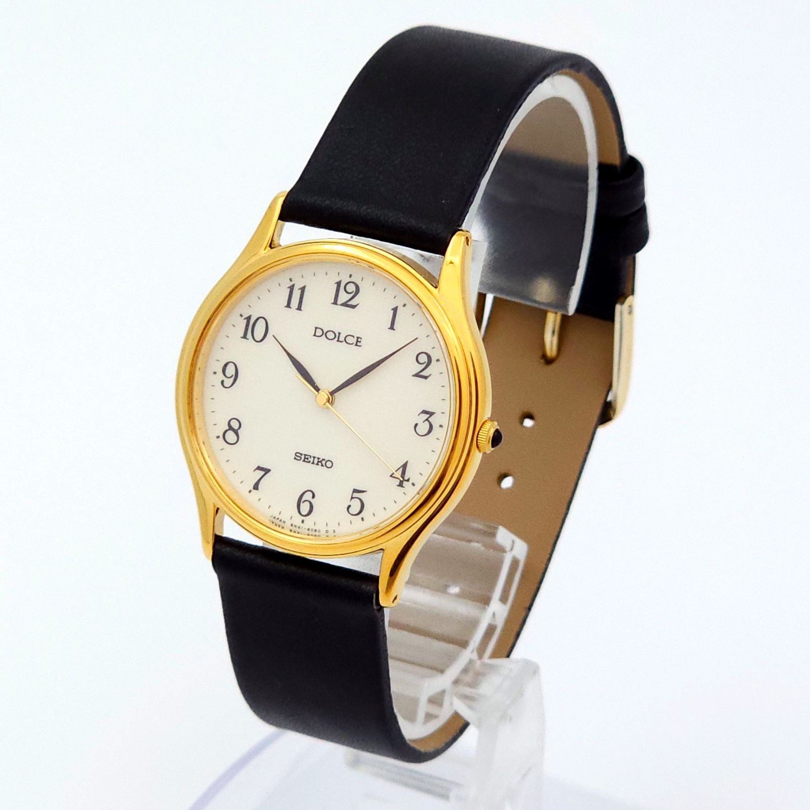 セイコー ドルチェ 8n41-6060 クォーツ 日本製] SEIKO DOLCE クォーツ メンズ腕時計 8N41-6060 ☆良品 SEIKO