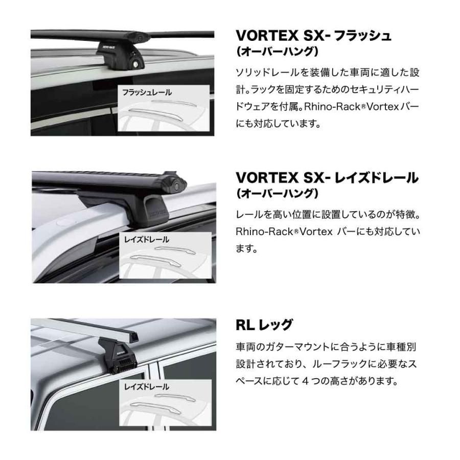 RHINORACK VORTEX BAR 1500MM SILVER ライノラック ボルテックス バー 1500mm シルバー アウトドア ベースキャリア カーキャリー 荷物 ローダー キャンプ 釣り レジャー 渓流 海 ドレスアップ マウント VA150S BRIGHTFACE_UK