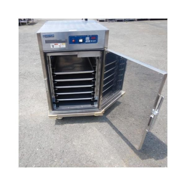 代引不可)1 2016年製 ニチワ 電気 ホット ワゴン HWN-251SP 6段 棚455