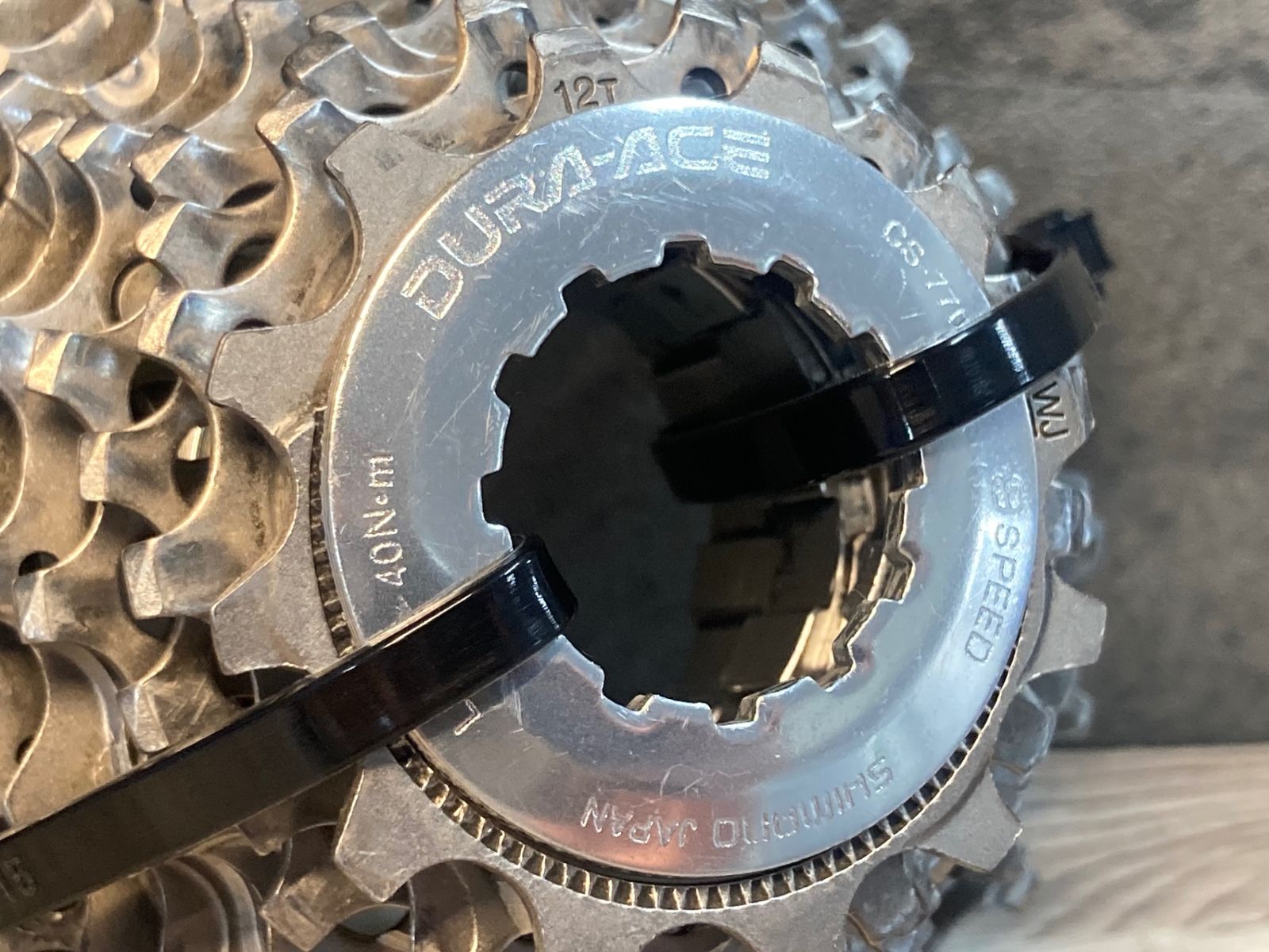 超希少 9速 DURA-ACE CS-7700 スプロケット SHIMANO 「シマノ」 DURA-ACE CS-7700 12-27T 9S スプロケット