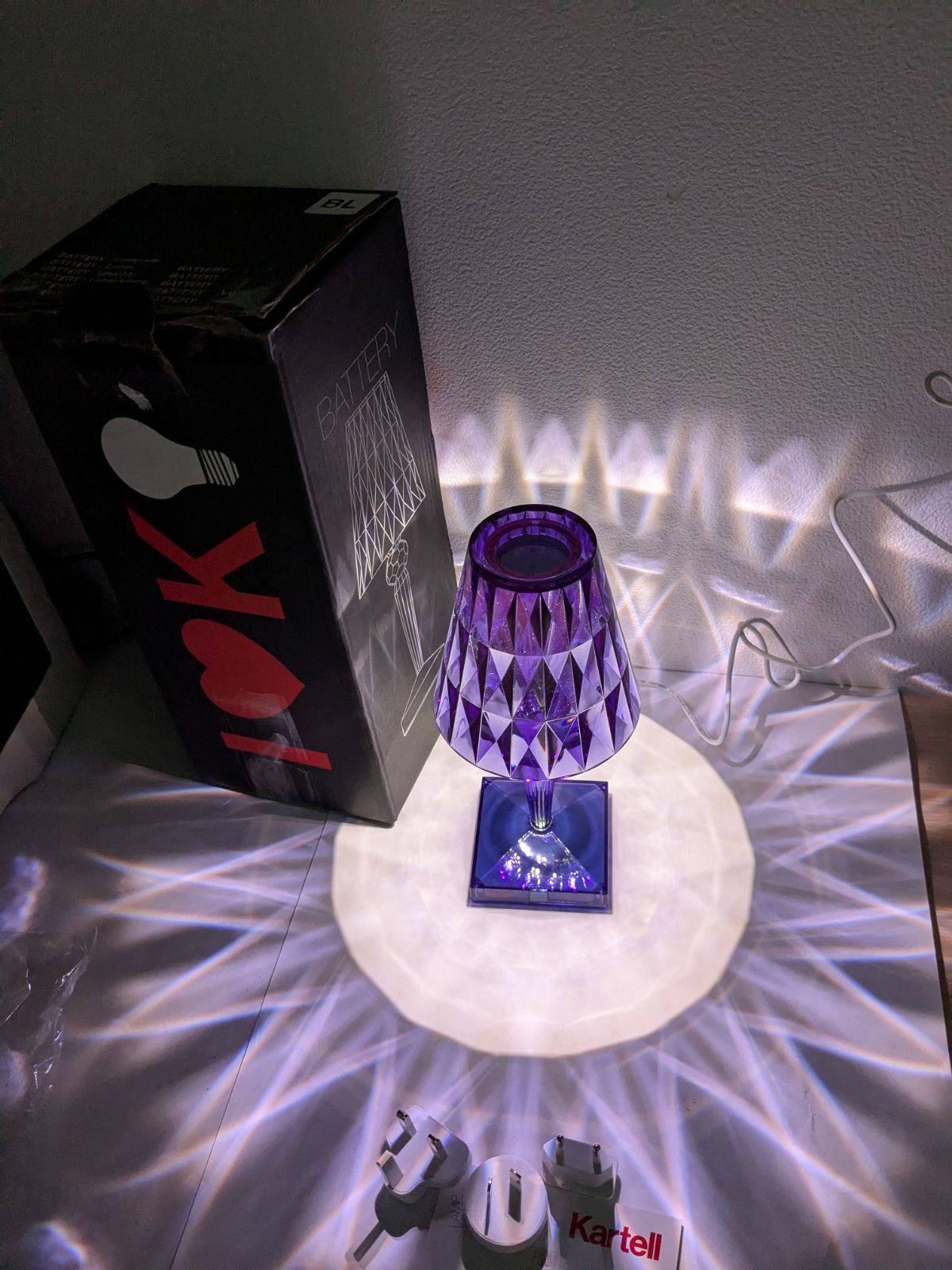 Kartell カルテル バッテリーランプ フロアーランプ LED充電式 カルテル
