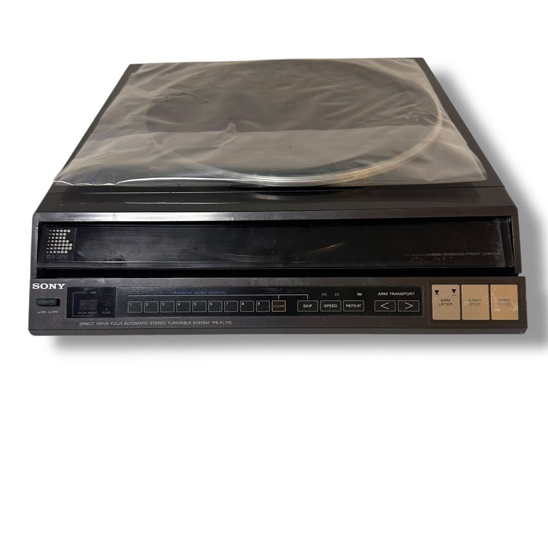 ソニー ターンテーブル レコードプレーヤー PS-FL770 XL-250E