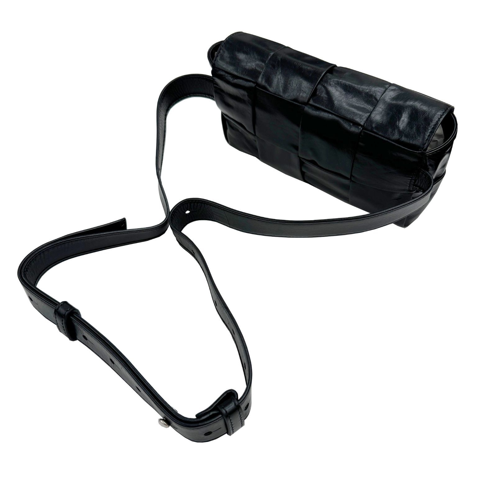 ボッテガヴェネタ BOTTEGA VENETA カセット ベルトバッグ ミニ