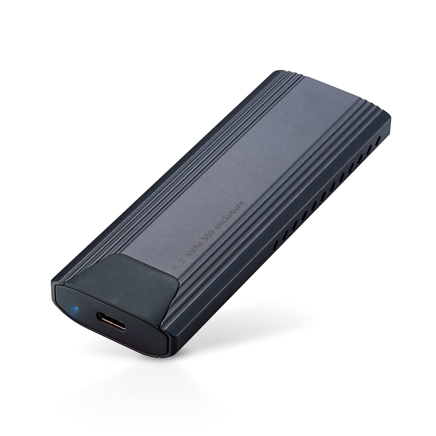 ロジテック(エレコム) LGB-PNV02UC/S USB3.2(Gen2)対応M.2 NVMe SSDケース/ソフト付 