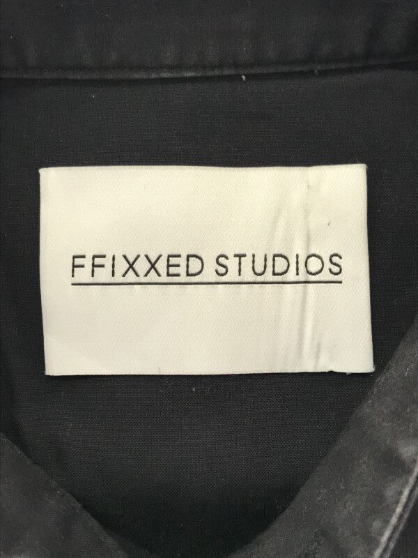 FFIXXED STUDIOS フィックスドスタジオ COMPOSITE SHIRT チェック切替