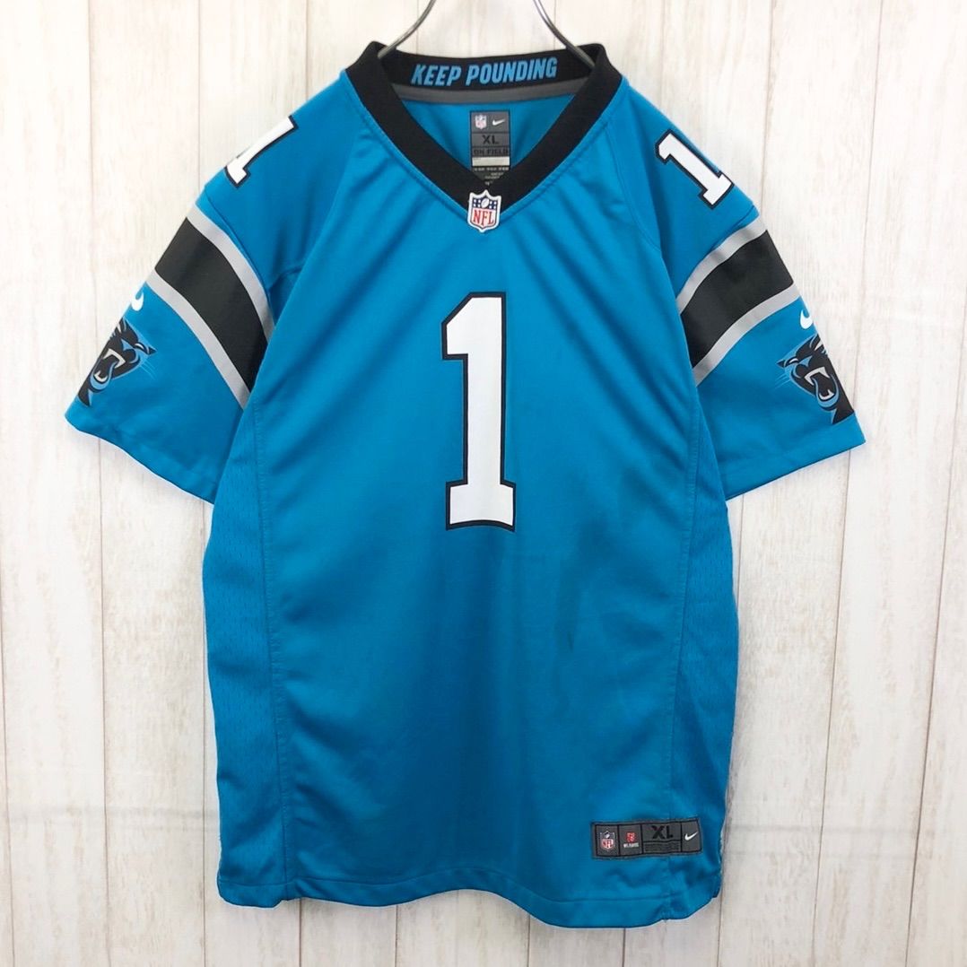 NFL カロライナパンサーズ ゲーム ユニフォーム ナイキ Nike 新品