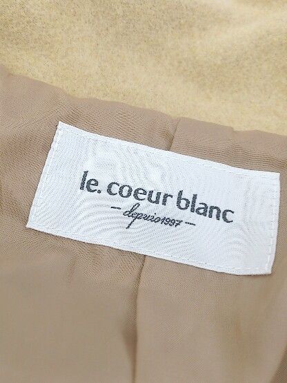 le.coeur blanc ルクールブラン CPO ジャケット P 05028 - メルカリ