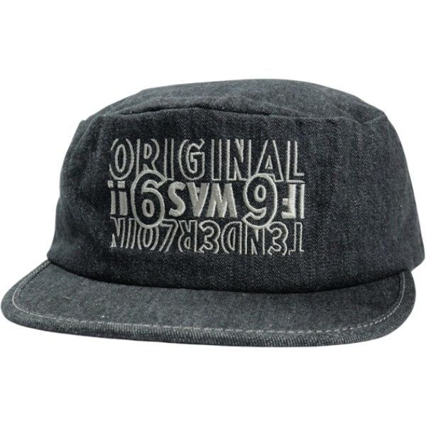 Size L TENDERLOIN テンダーロイン DENIM PAINTER CAP BLACK ペインターキャップ 黒 品-非常に良い 20827512