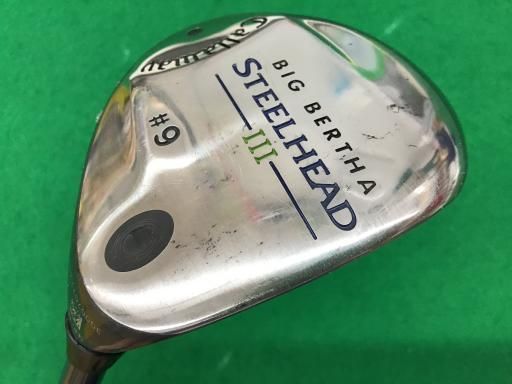 中古】 キャロウェイ BIG BERTHA STEELHEAD III 9W USA 中古】 キャロウェイ BIG BERTHA STEELHEAD III 9W USA