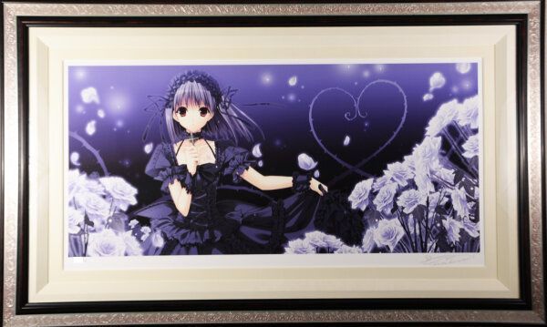 鈴平ひろ】 「NOIR（DX）」 版画 アールジュネス / アールビバン保証