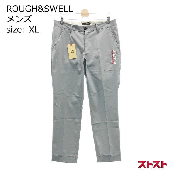 roughu0026swell ホワイト　パンツ　レディース　サイズM ROUGHu0026SWELL ラフアンドスウェル 2022年モデル テーパードパンツ