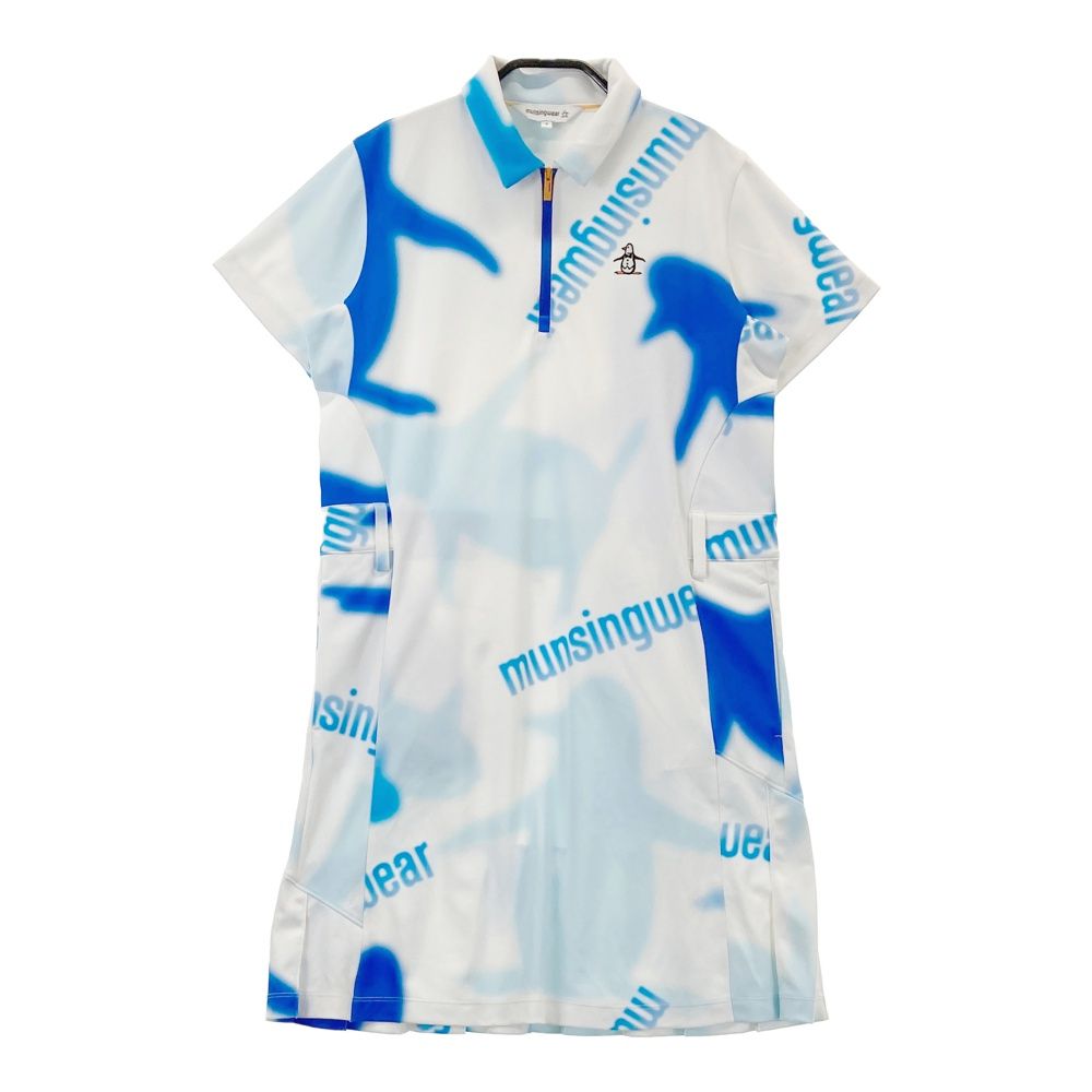 サイズ：M MUNSING WEAR マンシングウェア 2024年モデル ハーフジップ