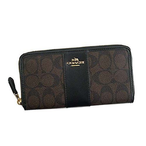 [COACH F コーチF] 財布 F54630 IMAA8 ブラックブラウン