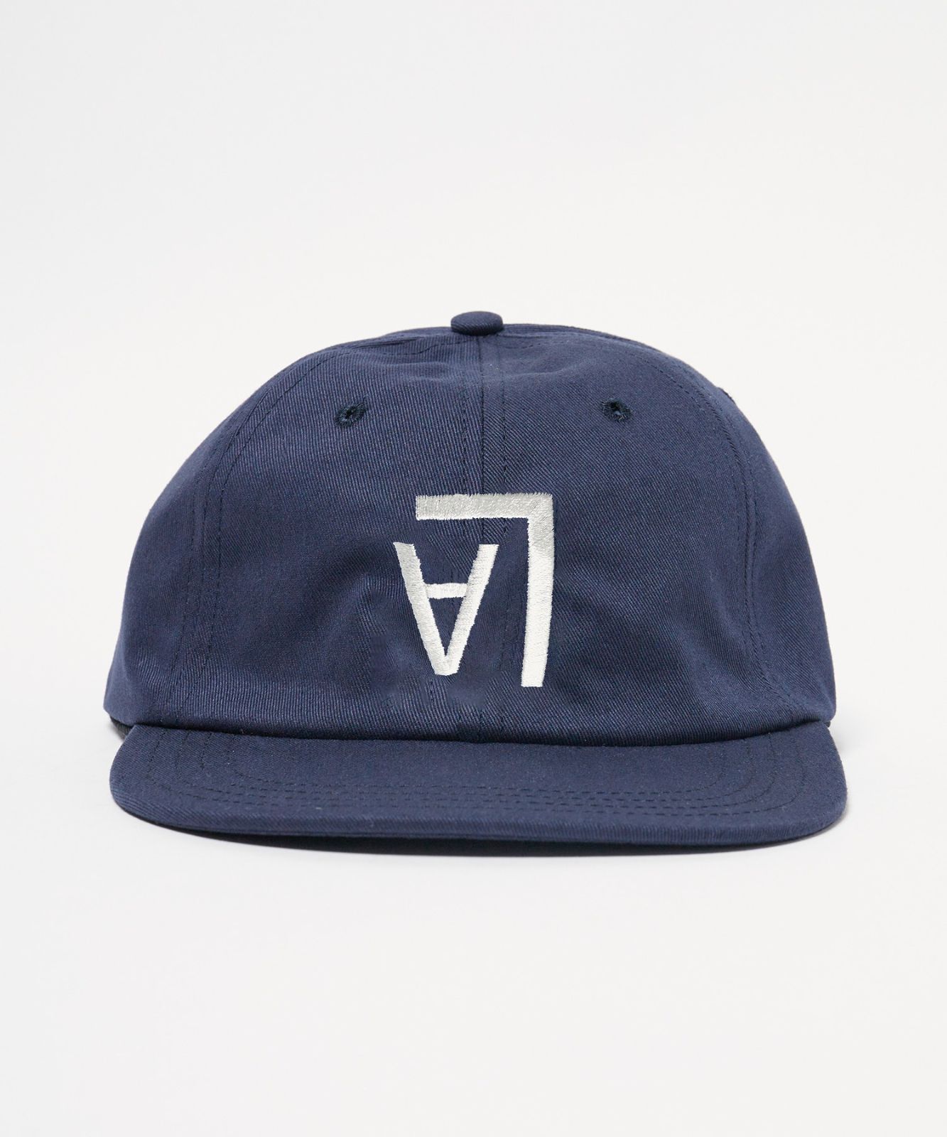 Stussy ベースボールキャップ ブラウン stussy ブラウン/ベージュ 刺繍ロゴ ベースボールキャップ