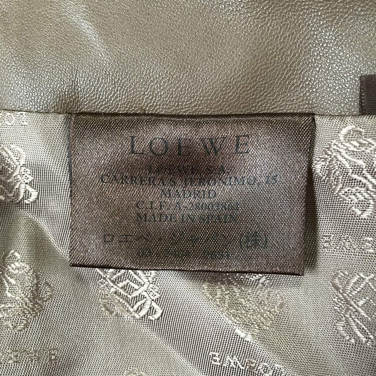 当店人気NO.1。 LOEWE ロエベ スカート サイズ34 S レディース - ブラウン ひざ丈|ラムレザー 全品送料無料！