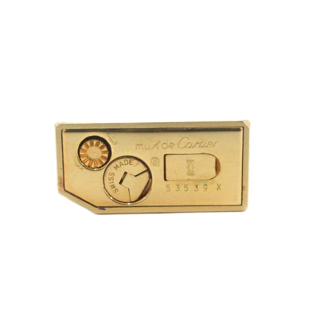 カルティエ Cartier ペンタゴン ガスライター 喫煙具 フリント式