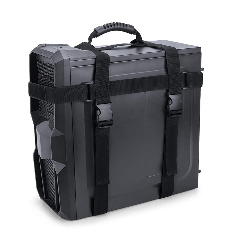 Trunab デスクトップキャリーケース デスクトップパソコン用キャリーバッグ PCタワー用バッグ デスクトップパソコン用キャリングケース 持ち運び