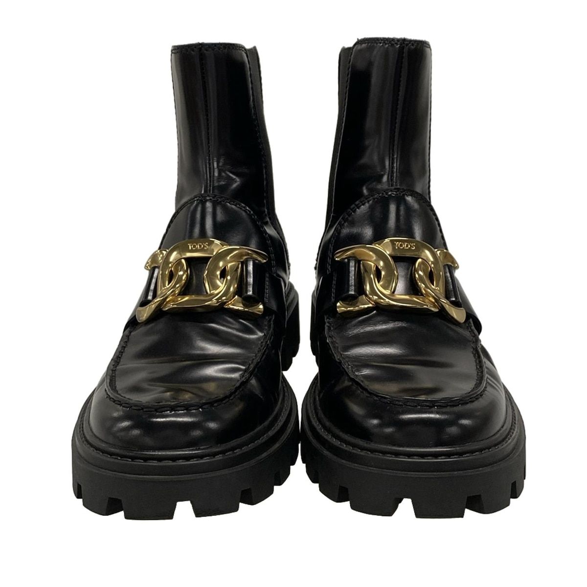 TOD'S(トッズ) ショートブーツ 39 1/2 レディース - 黒