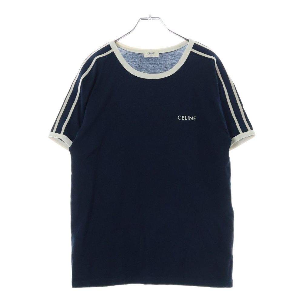 CELINE (セリーヌ) フロントロゴ コットンルーズシルエット 半袖