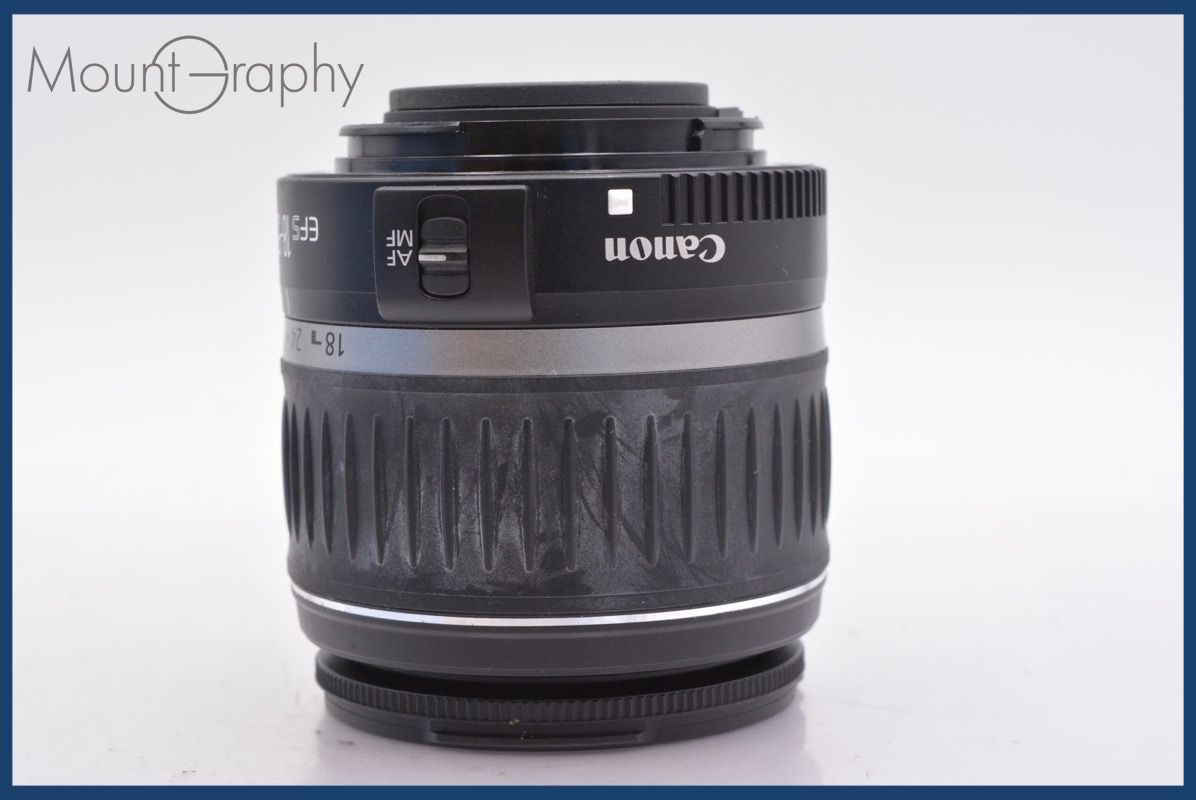 海外ブランド通販専門店。 キヤノン Canon EF-S 18-55mm F3.5-5.6 II USM 前後キャップ-レンズフィルター付 完動 同梱可 am253