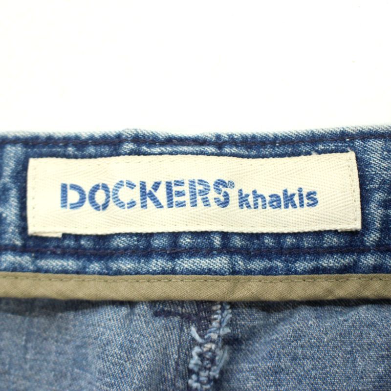 90s vintage DOCKERS 2タック スラックス デニムパンツ メンズ L