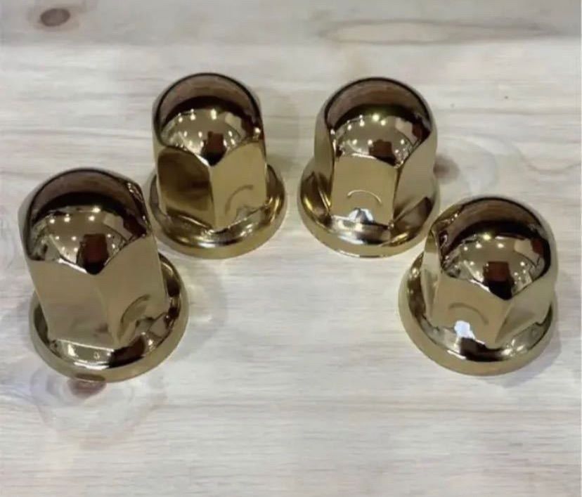 ◇新発売◇ゴールドメッキ◇ナットキャップ◇ISO規格33mm各種◇40