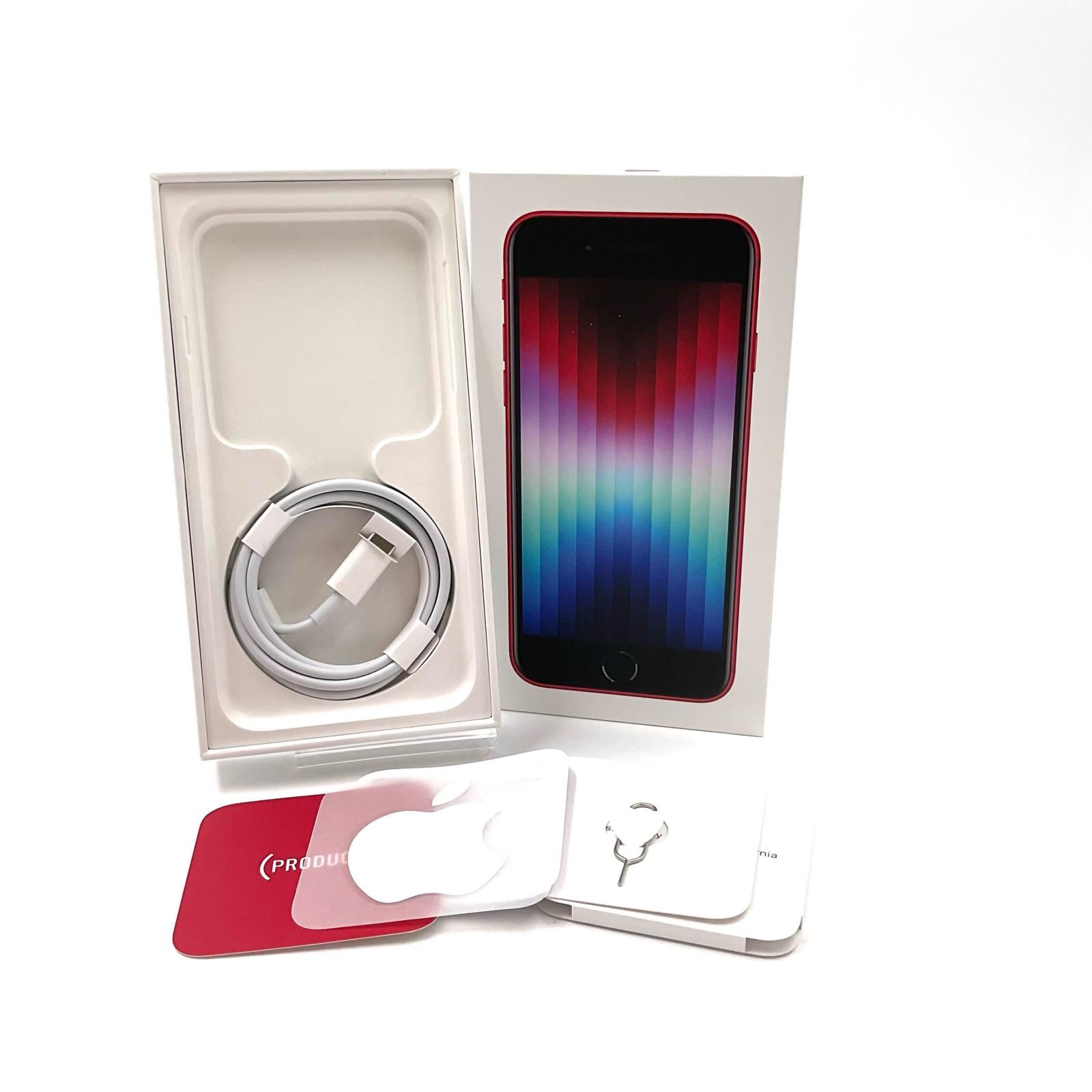 全額返金保証】【最速発送】Apple iPhone SE（第3世代） 128GB