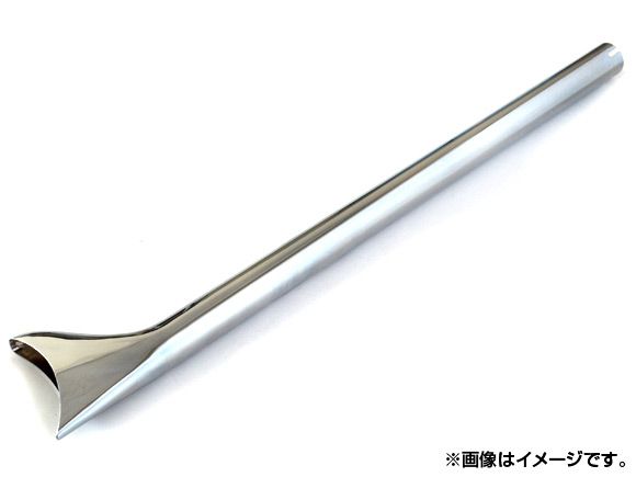 2輪 AP フィッシュテールマフラーエンド ストレートタイプ 36インチ ハーレー汎用 AP-HP-300136