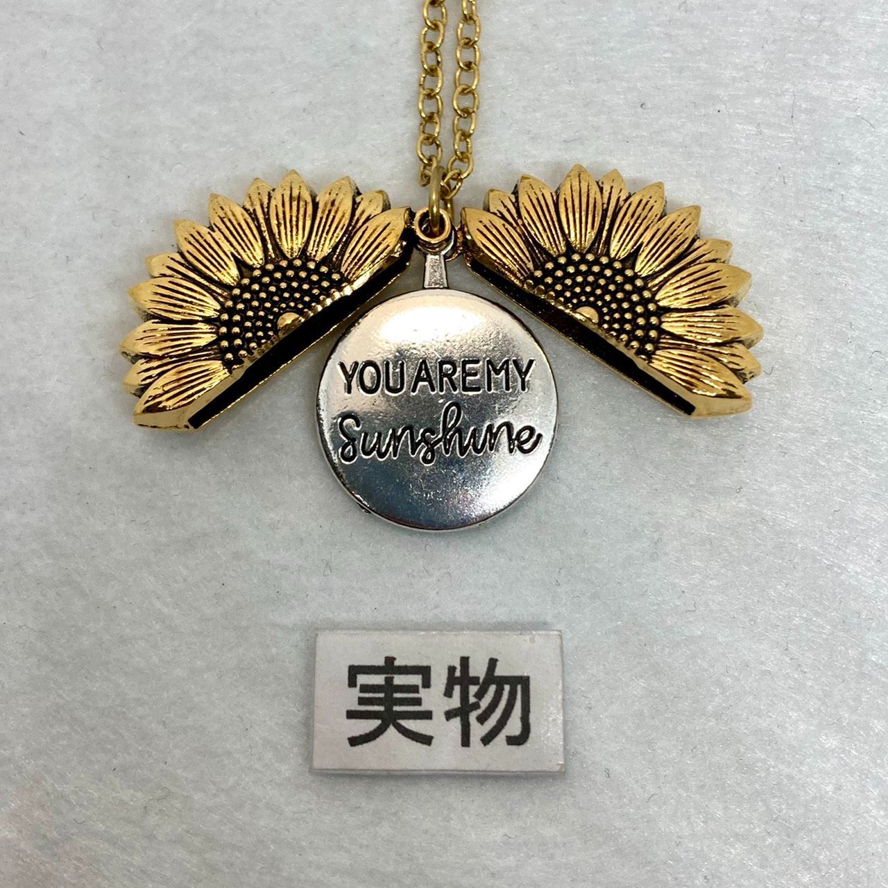 TAKE-UPひまわりモチーフ ネックレス ゴールド TAKE-UP ONLINE SHOP/テイクアップ公式オンラインショップ