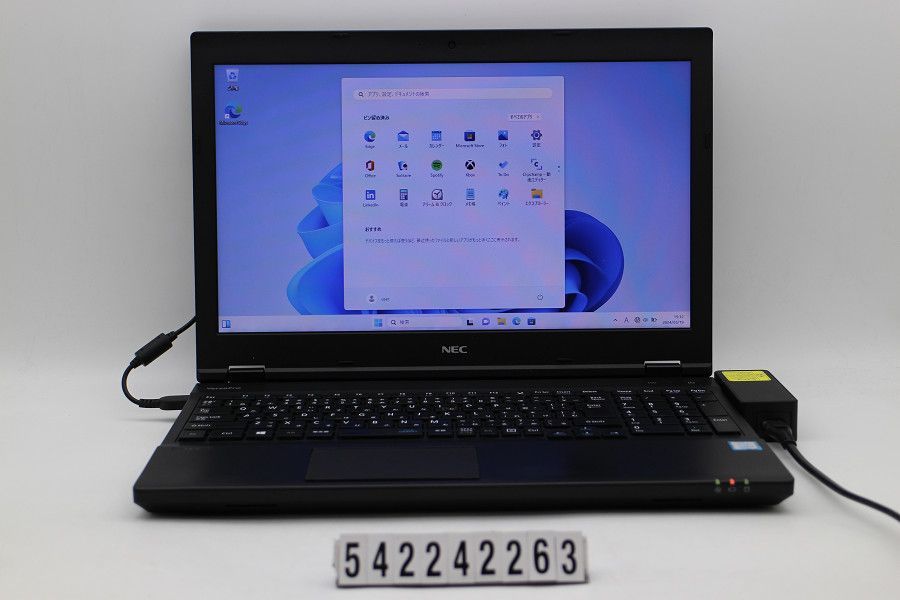 NEC PC-VKM17XZG2 Core i5 8350U 1.7GHz/8GB/128GB(SSD)/DVD/15.6W/FWXGA(1366x768)/RS232C/Win11 【542242263】