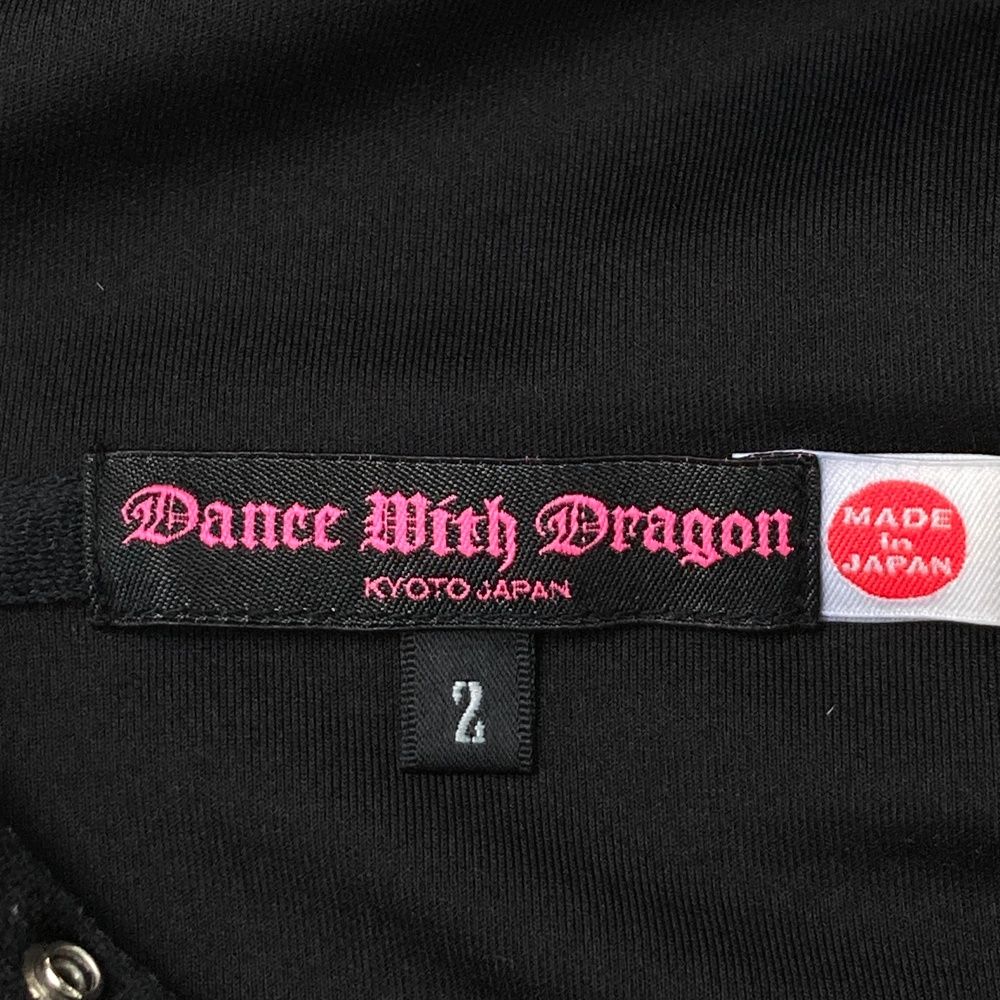 極美品　dance with dragon ゴルフウェア　長袖シャツ　サイズ2 極美品 dance with dragon ゴルフウェア 長袖シャツ サイズ2