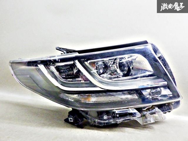【破損無し！】トヨタ純正 AGH30W アルファード 前期 LED ヘッドライト ヘッドランプ 右 右側 運転席側 ICHIKOH 58-61 棚2J23