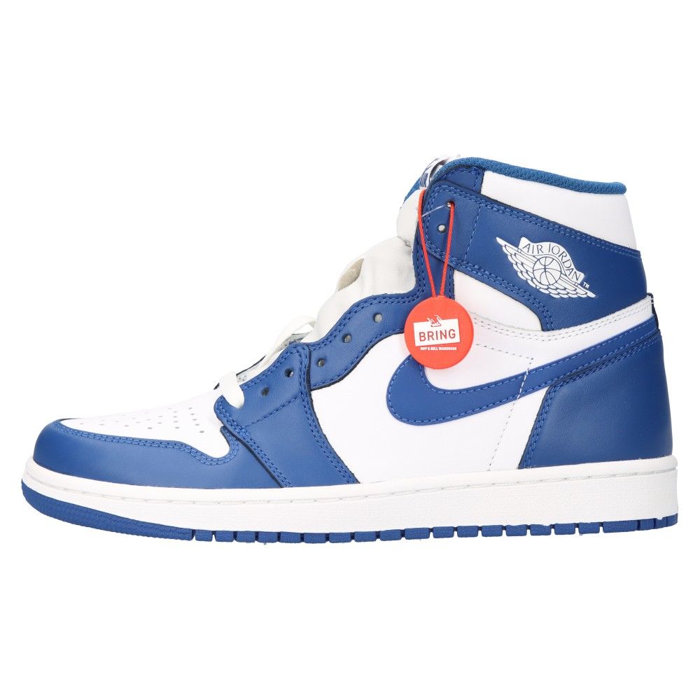 NIKE (ナイキ) AIR JORDAN 1 RETRO HIGH OG STORM BLUE 555088-127 