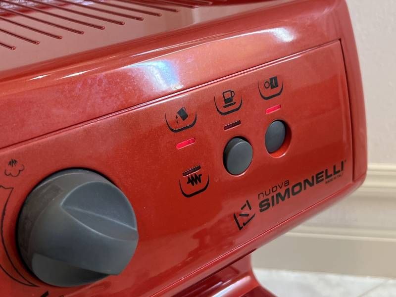 エスプレッソマシン レッド