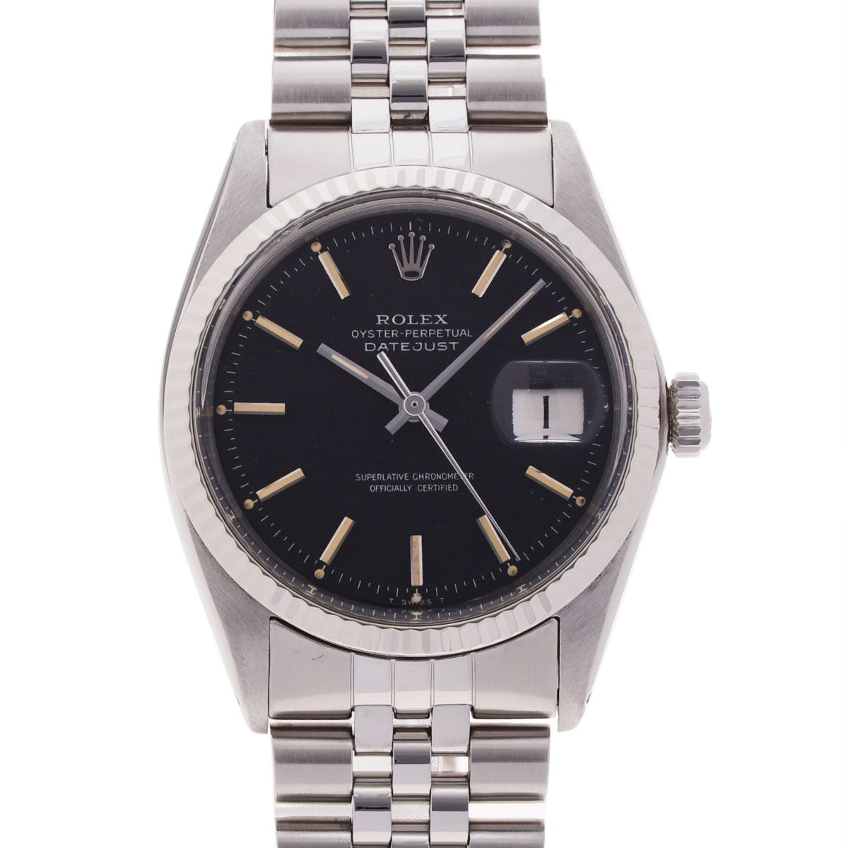 ロレックス デイトジャスト 1601 メンズ SS/WG 腕時計 自動巻き - 銀蔵 ...