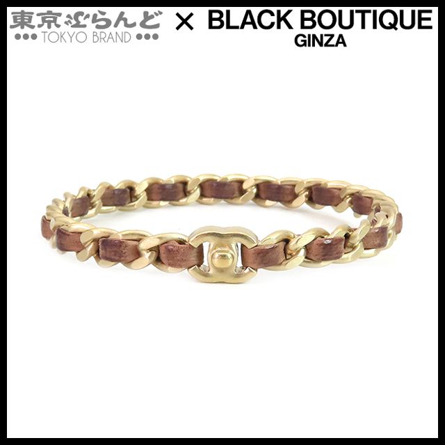 シャネル CHANEL ココマーク ターンロック バングル B12P シャンパン
